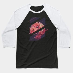 Rose Glitches Baseball T-Shirt